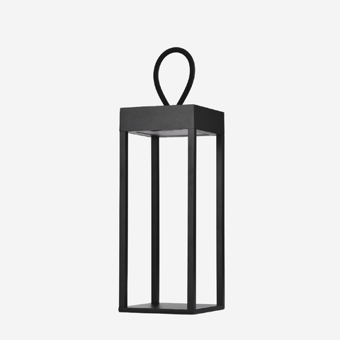 Lumina Outdoor Rechargeable Lantern - Black