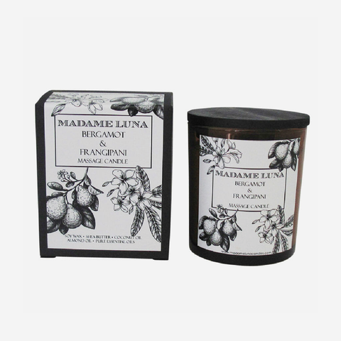 Massage Candle - Bergamot & Frangipani