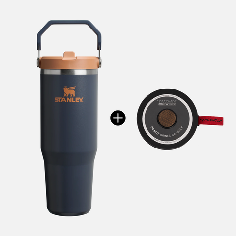 The IceFlow Flip Straw + Coasters Combo