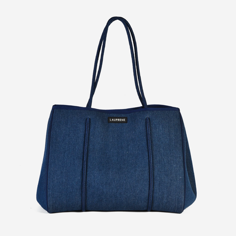 Neoprene Tote Bag - Indigo