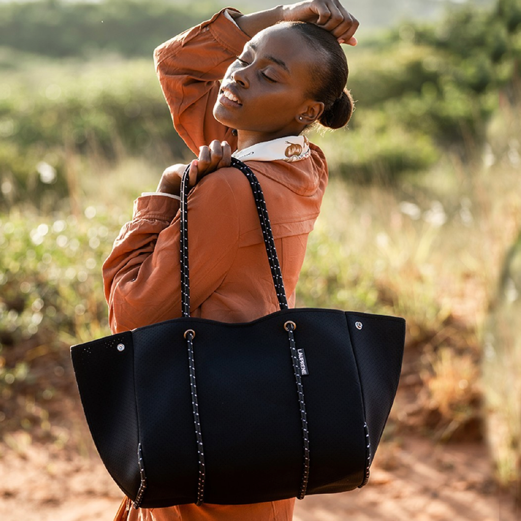 Neoprene Tote Bag - Black