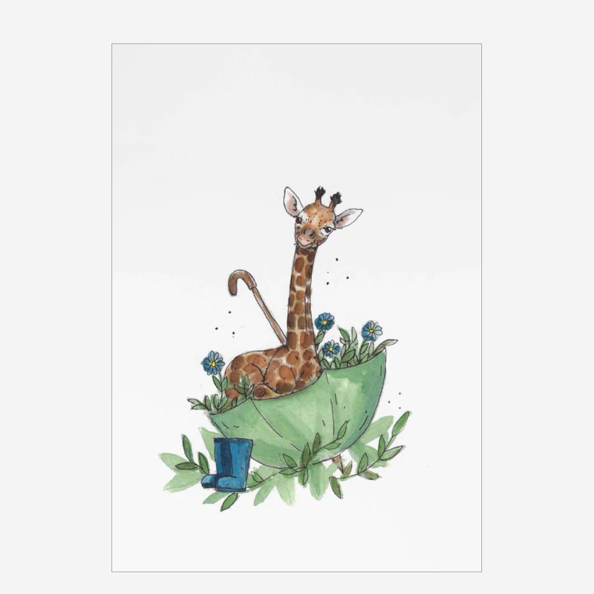 Art Poster A3 - Baby Room Set Sage 2