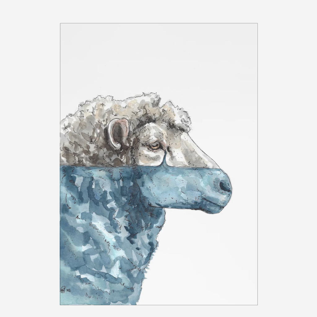 Art Poster A3 - Trapped At Sea