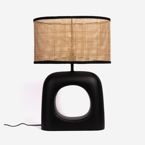 Asteria Raffia Lamp