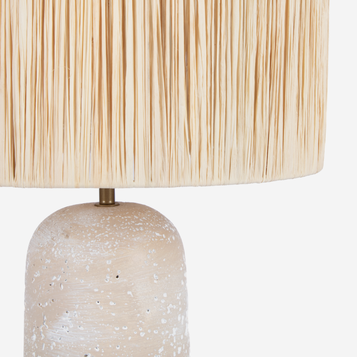 Boho Travertine Lamp