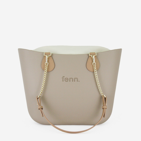 Original Handbag - Stone - Light Tan - Gold Chain