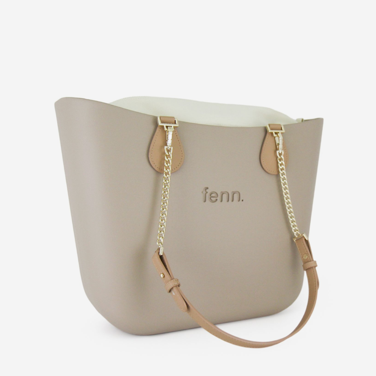 Original Handbag - Stone - Light Tan - Gold Chain