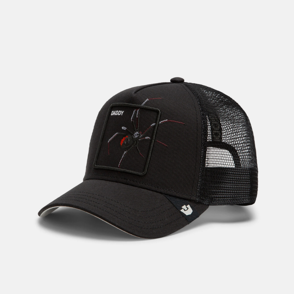 Over The Line Spider (Daddy) Trucker - Black
