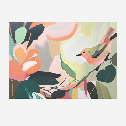 Paper Placemats - Bright Birdie