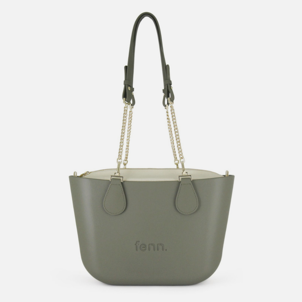 Petite Handbag - Watercress - Gold Chain