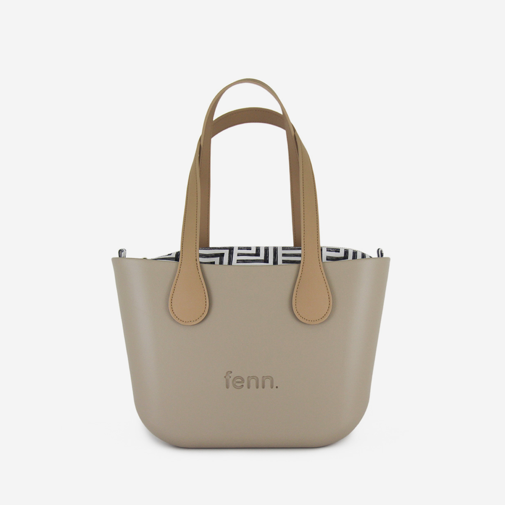 Petite Handbag - Stone - Light Tan