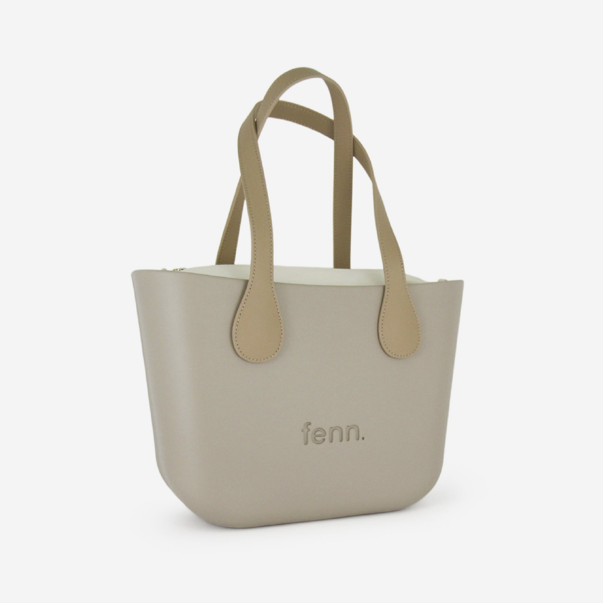 Petite Handbag - Stone - Light Tan