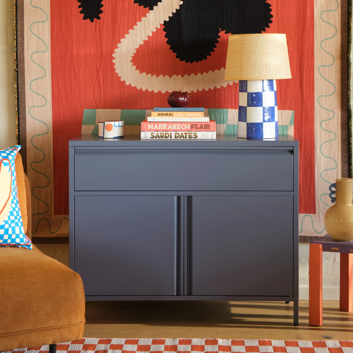 Popstrukt Bon Bon Sideboard - Carbon Grey