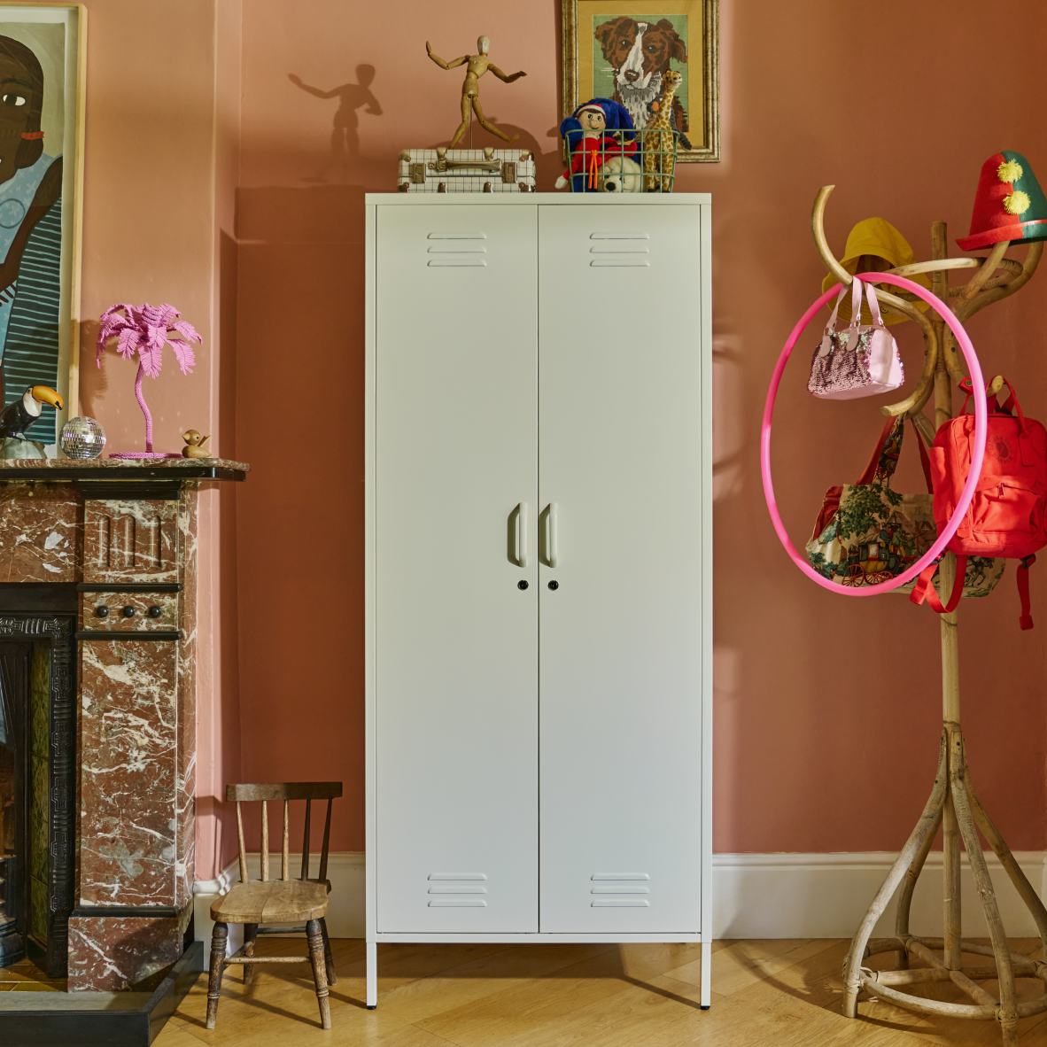 Popstrukt Sugar Cube Double Locker - Soft White