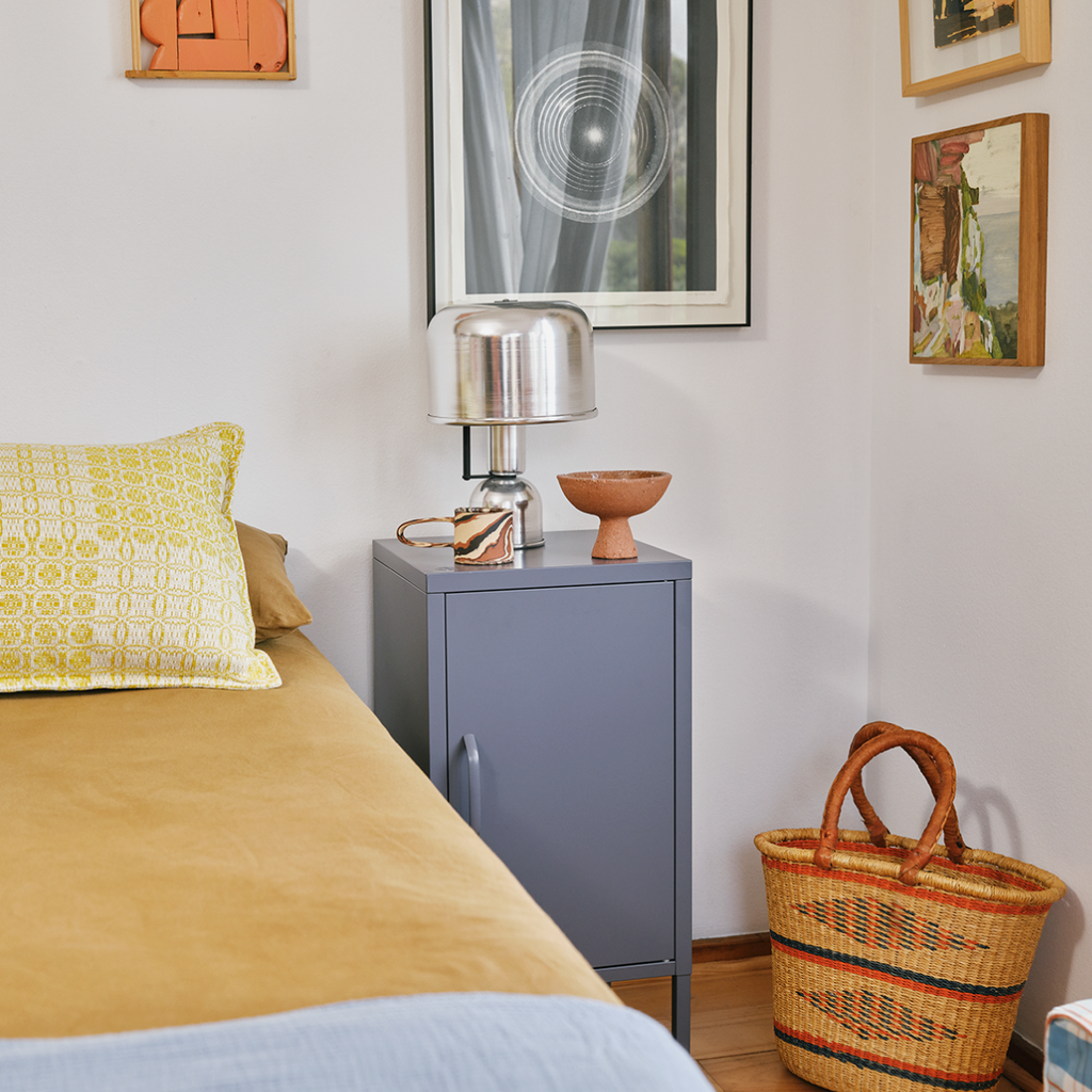 Popstrukt Sugar Cube Side Table - Carbon Grey