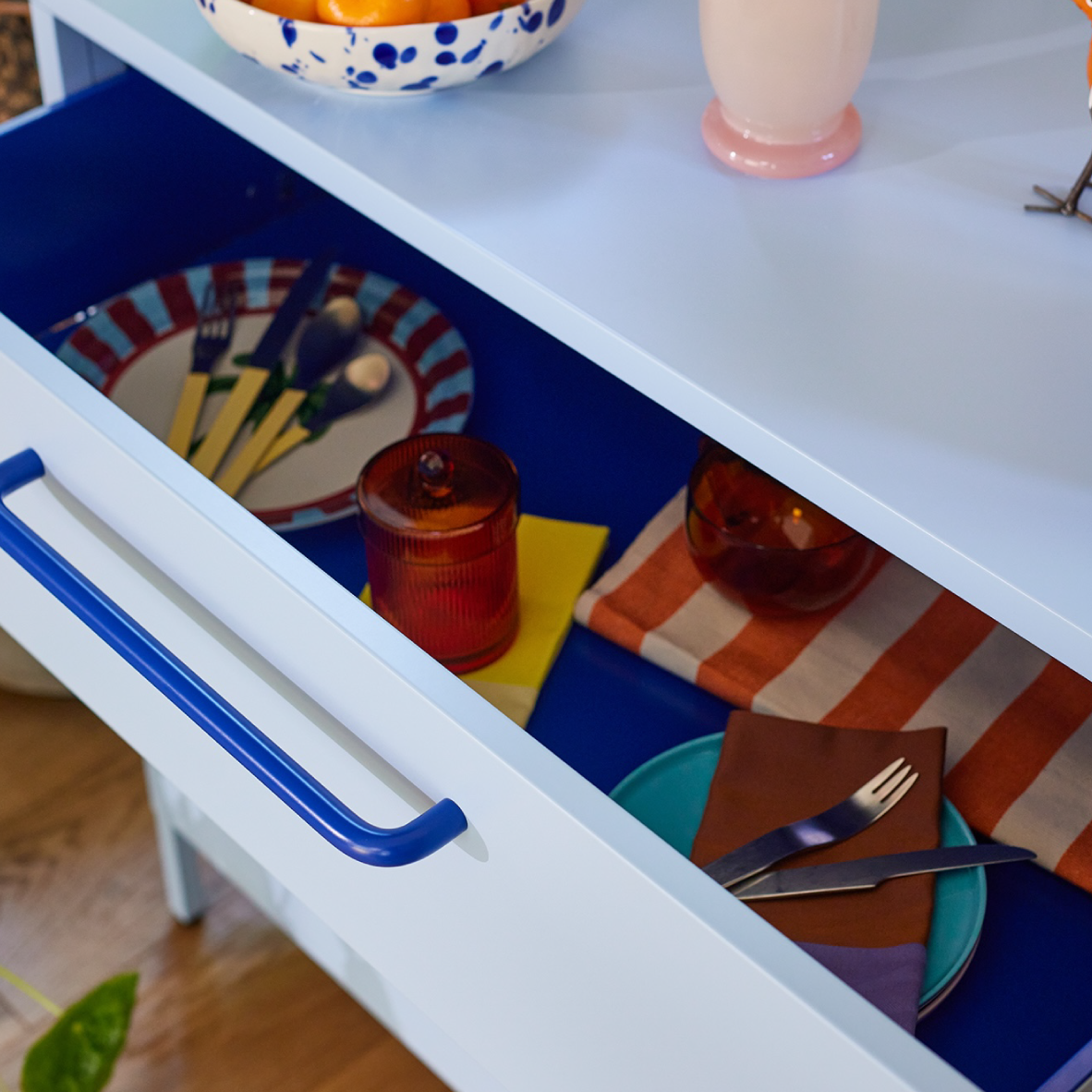 Popstrukt Sprinkles Chest of Drawers - Blueberry Splash