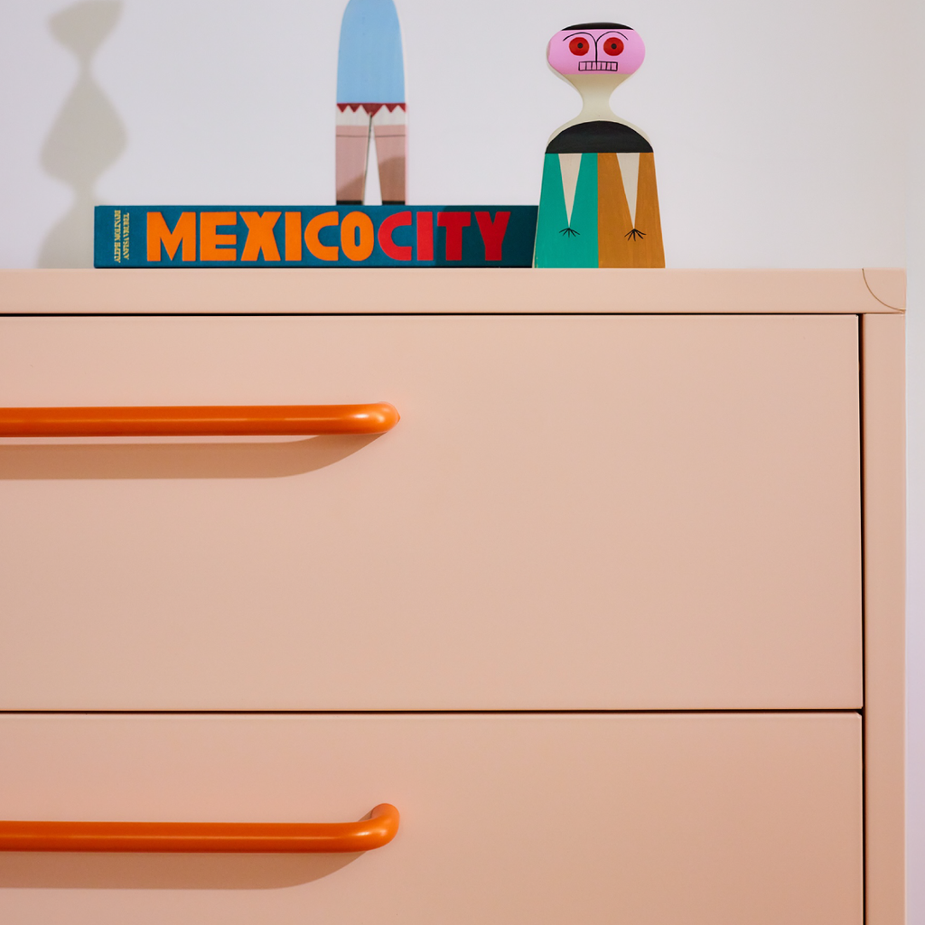 Popstrukt Sprinkles Chest of Drawers - Peach Pop