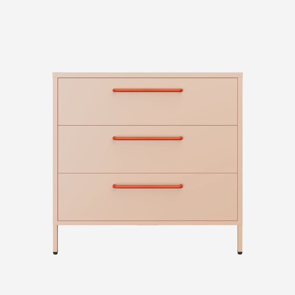 Popstrukt Sprinkles Chest of Drawers - Peach Pop