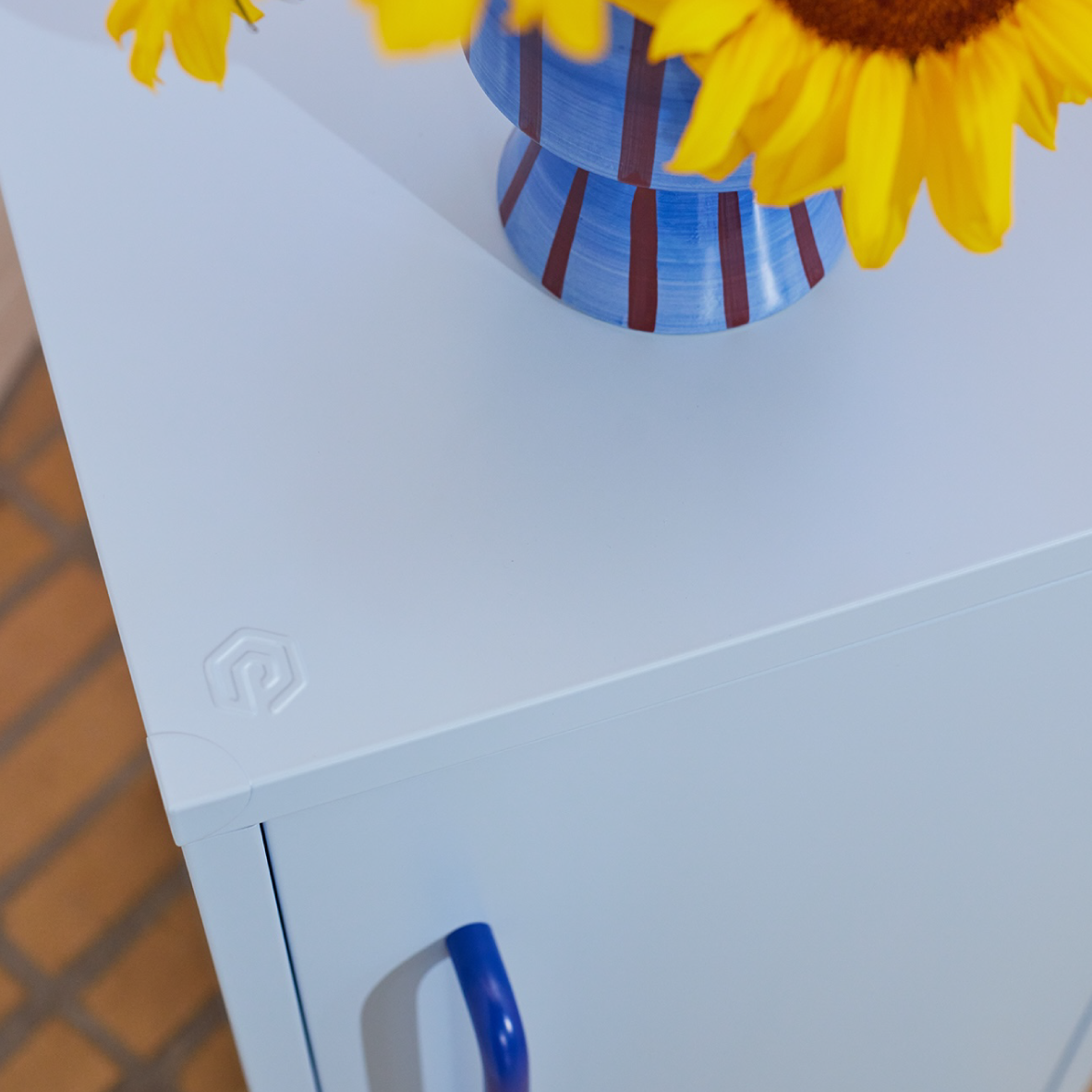 Popstrukt Sprinkles Side Table - Blueberry Splash