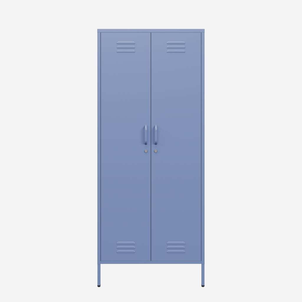 Popstrukt Sugar Cube Double Locker - Pigeon Blue