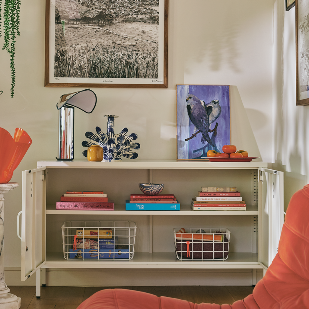 Popstrukt Sugar Cube Media Unit - Soft White