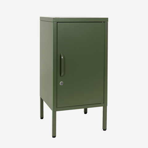 Popstrukt Sugar Cube Side Table - Dark Olive