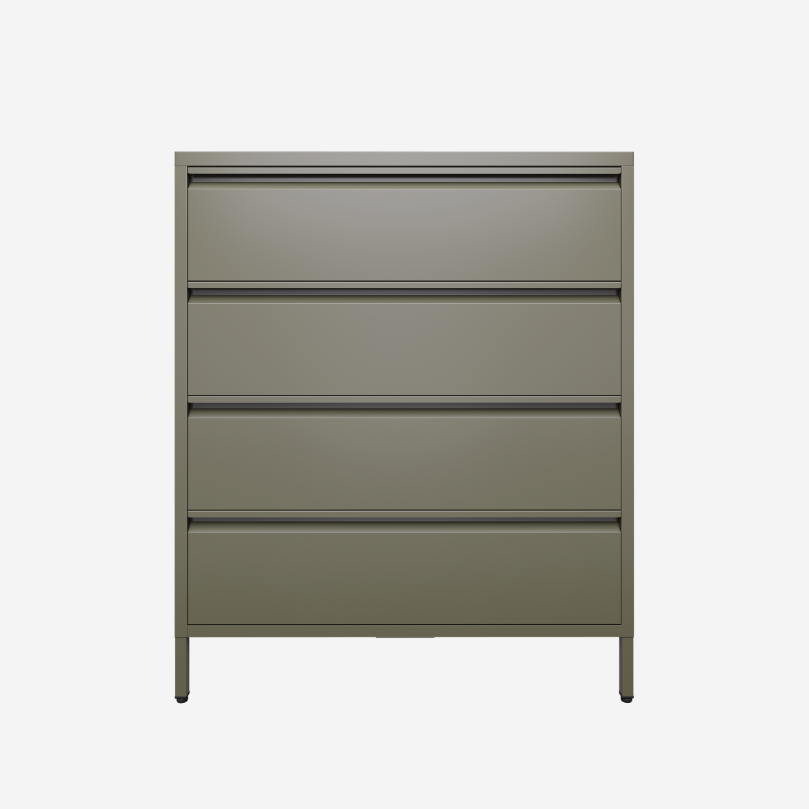 Popstrukt Bon Bon Chest of Drawers - Moss Grey