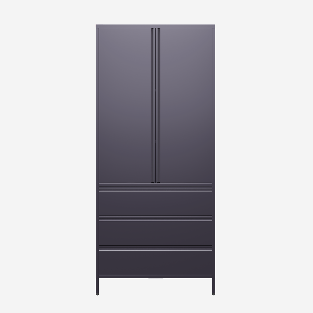 Popstrukt Bon Bon Double Locker - Carbon Grey