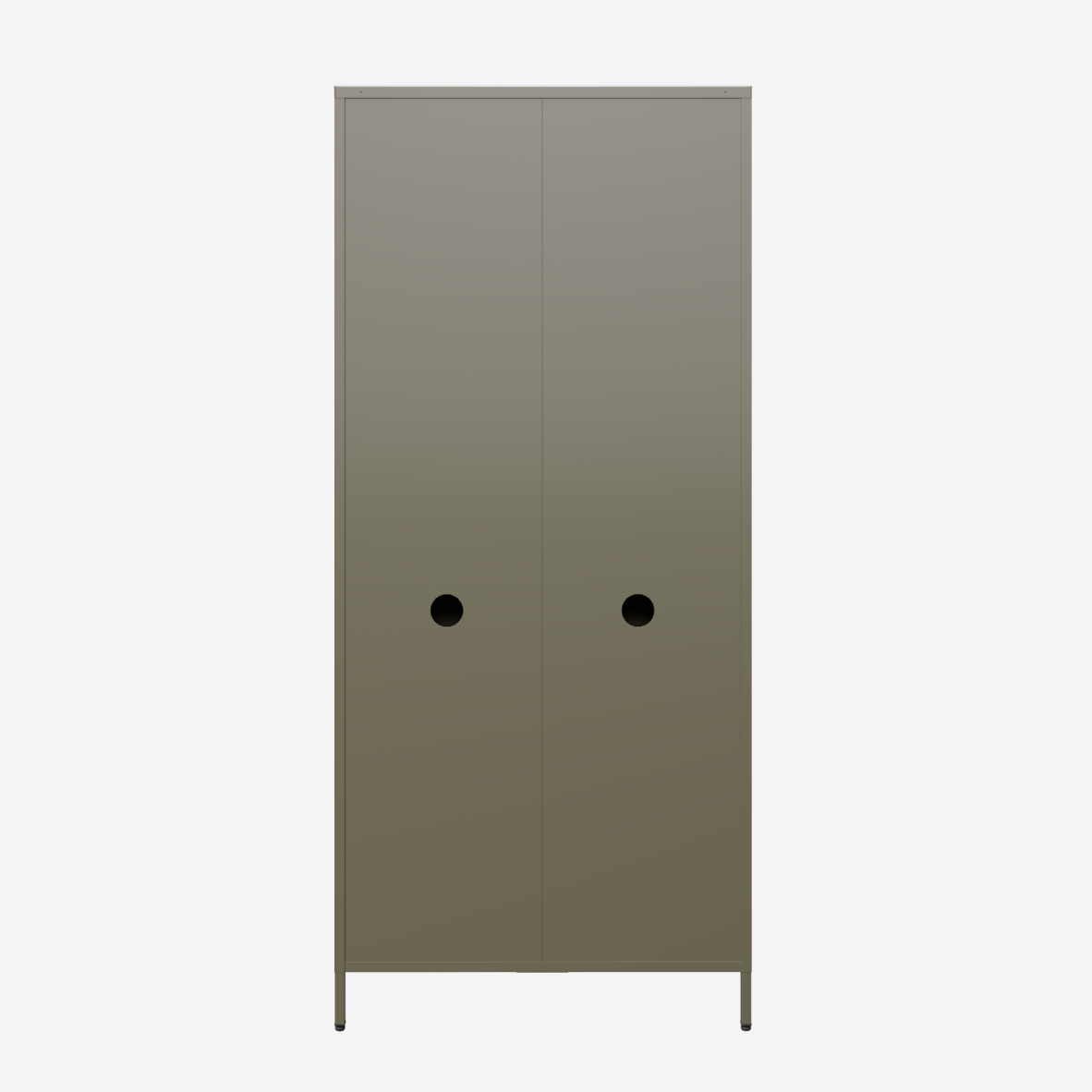 Popstrukt Bon Bon Double Locker - Moss Grey