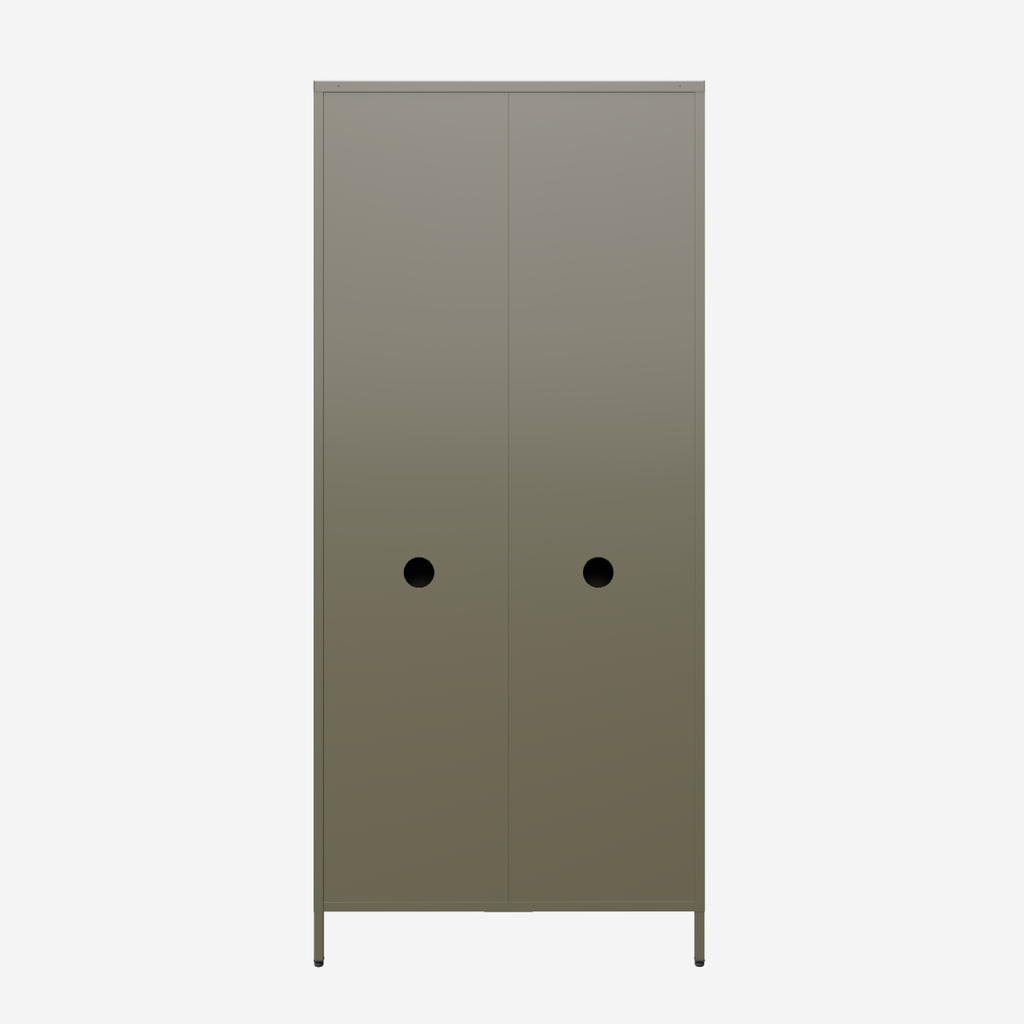Popstrukt Bon Bon Double Locker - Moss Grey