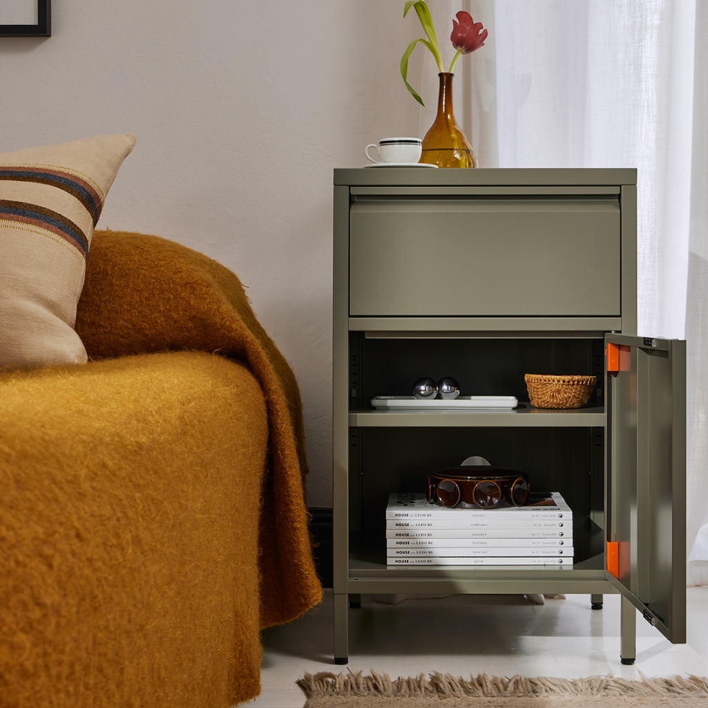 Popstrukt Bon Bon Side Table - Moss Grey