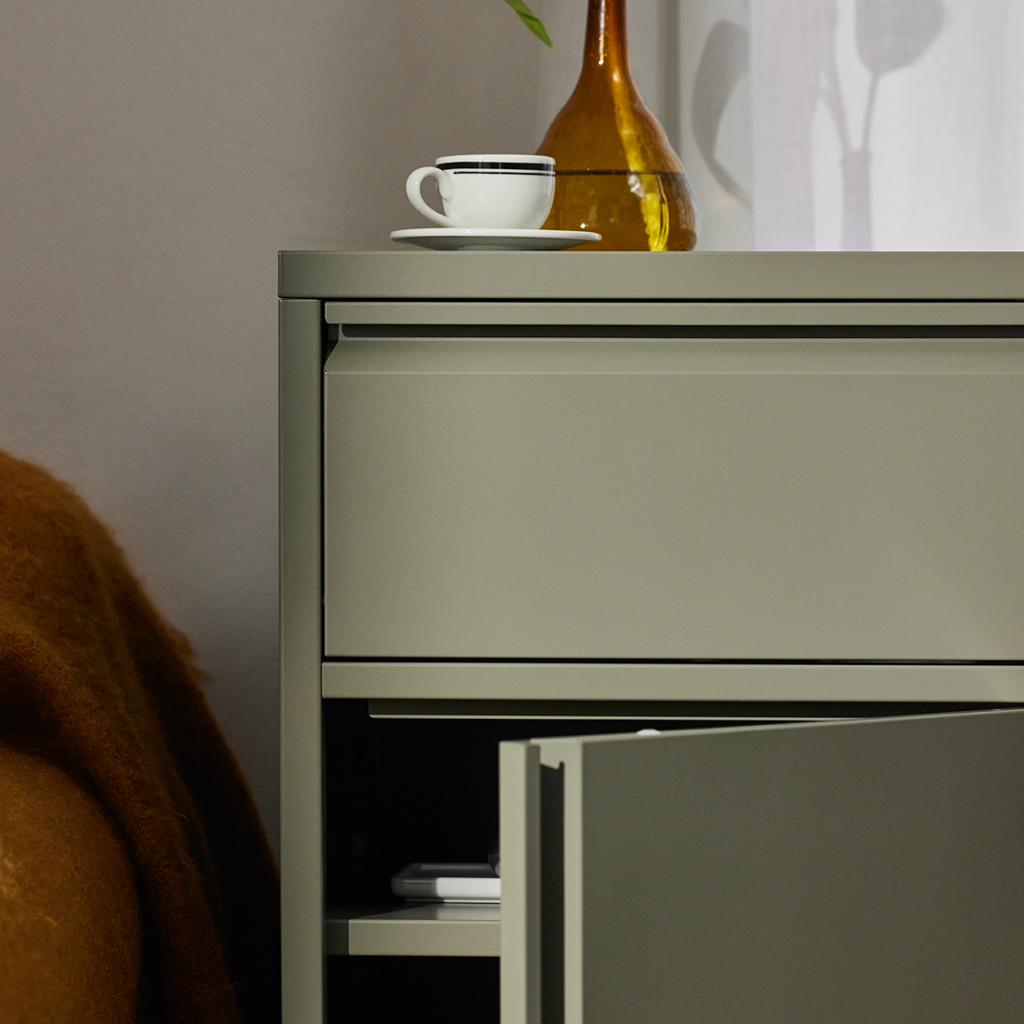 Popstrukt Bon Bon Side Table - Moss Grey