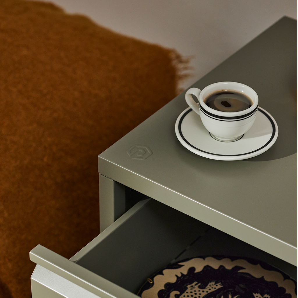 Popstrukt Bon Bon Side Table - Moss Grey