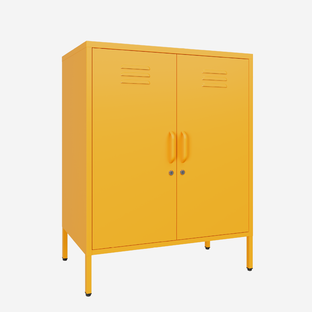 Popstrukt Sugar Cube Cabinet - Honey