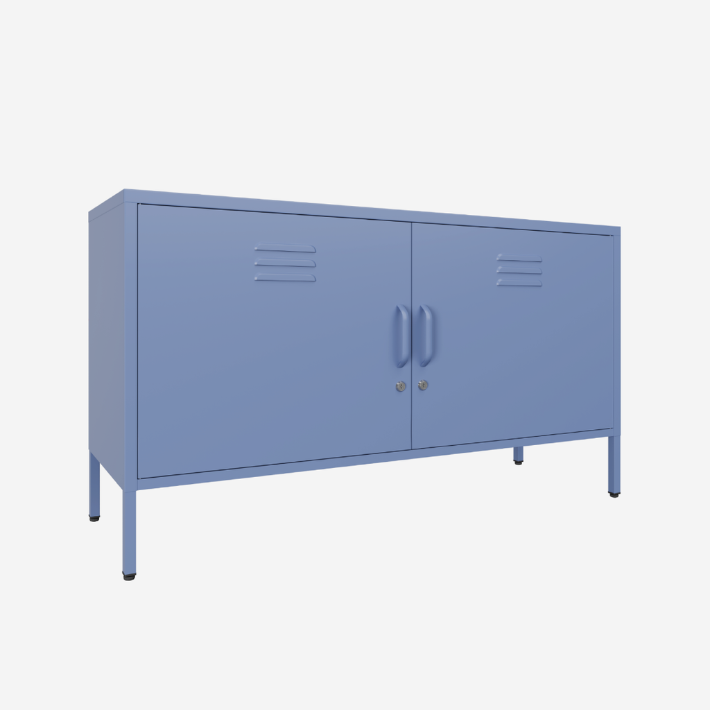 Popstrukt Sugar Cube Media Unit - Pigeon Blue