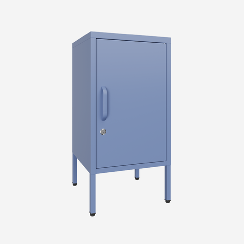 Popstrukt Sugar Cube Side Table - Pigeon Blue