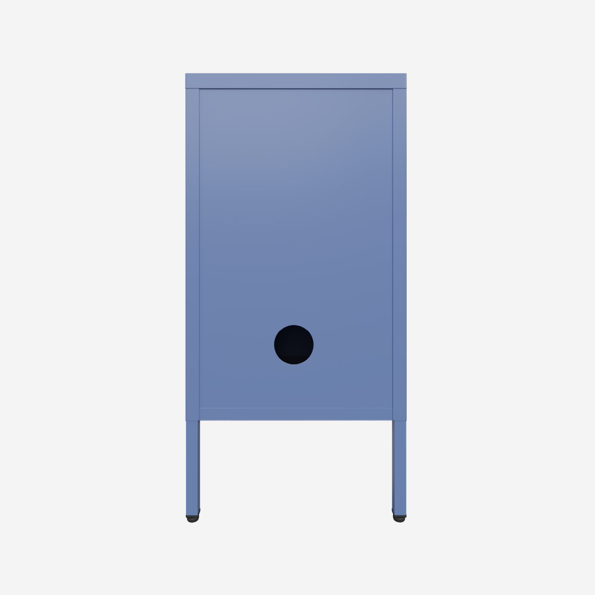 Popstrukt Sugar Cube Side Table - Pigeon Blue