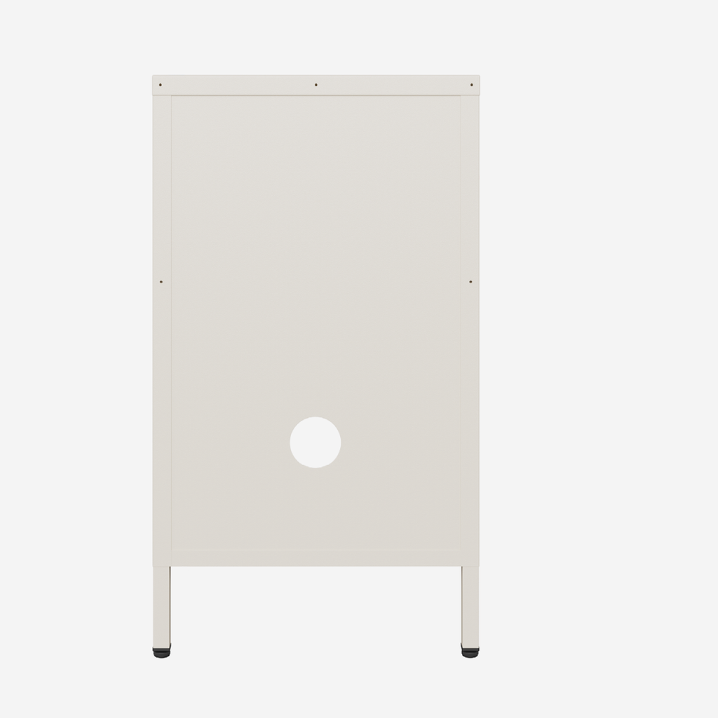 Popstrukt Wafer Side Table - Soft White Sand