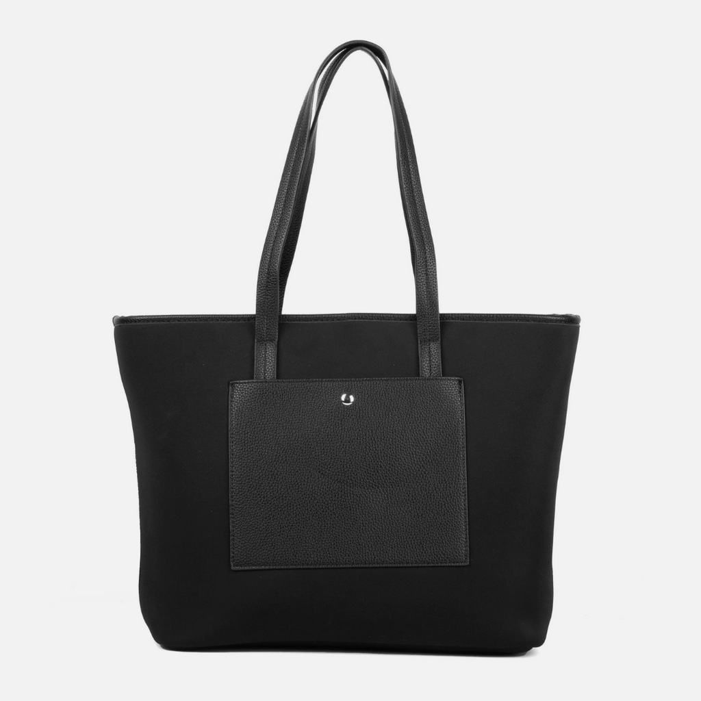 Supanova Neoprene Zippered Tote - Black