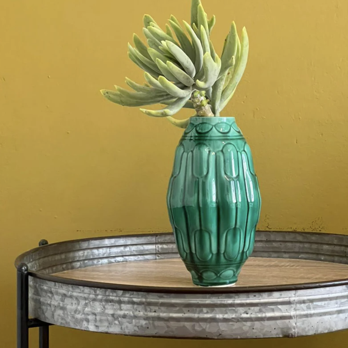 Nouveau Vase - Emerald