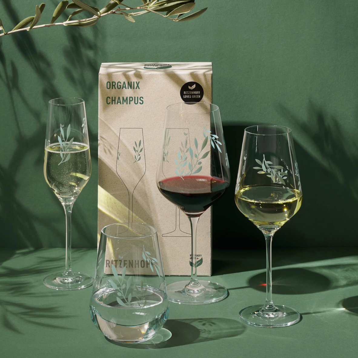 Organix White Wine Glass Set - Romi Bohnenberg