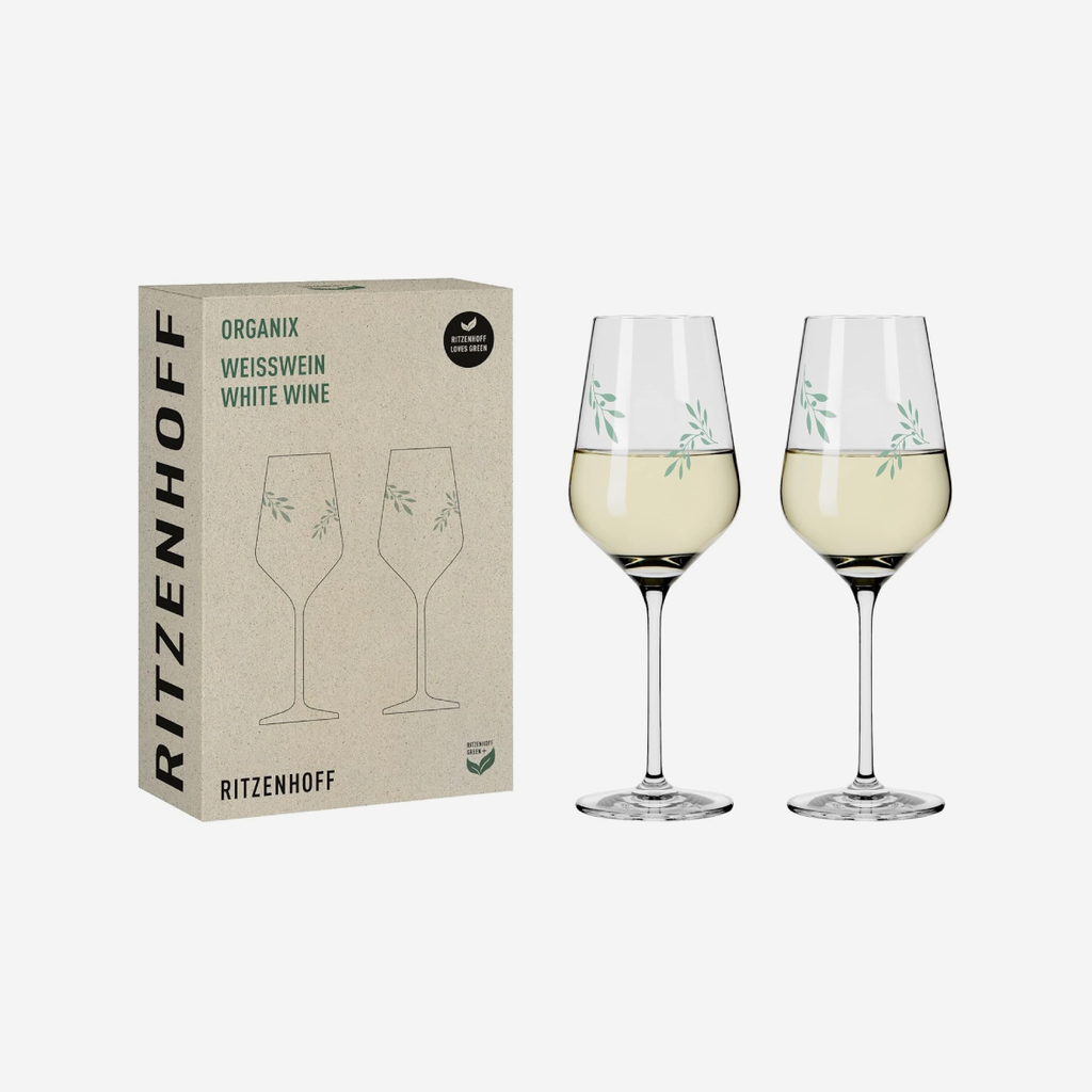 Organix White Wine Glass Set - Romi Bohnenberg