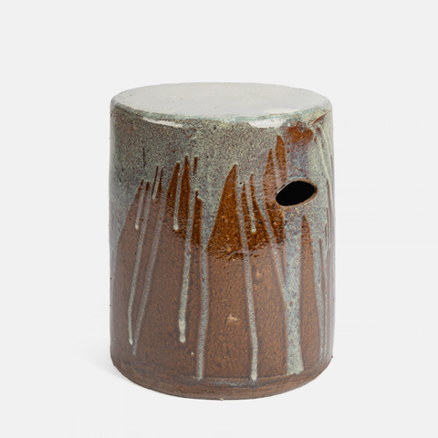 Round Stool - Spilt Milk