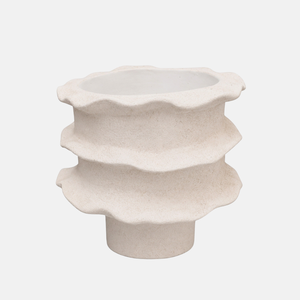 Ruffled Planter - Horizon