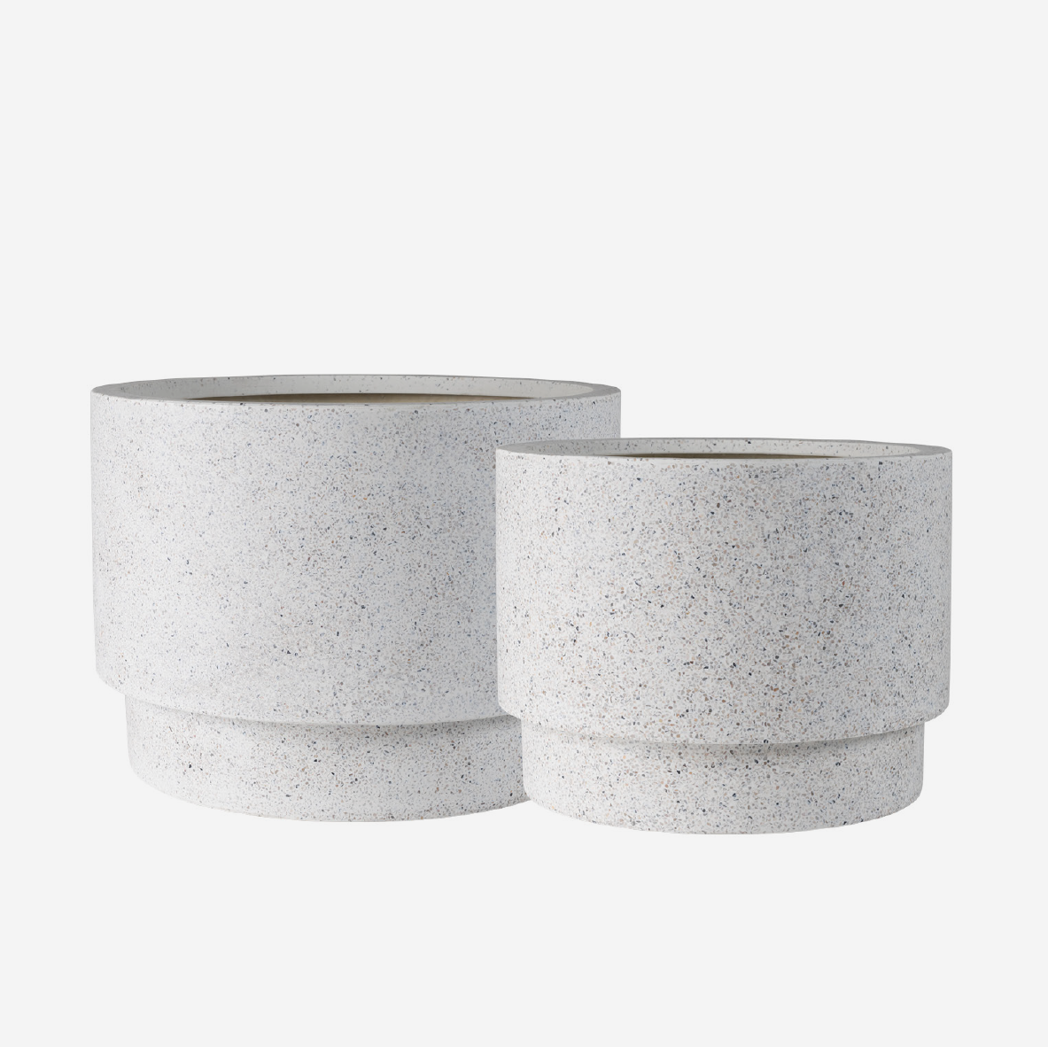 Sante Fe Outdoor Planter - Sea Salt