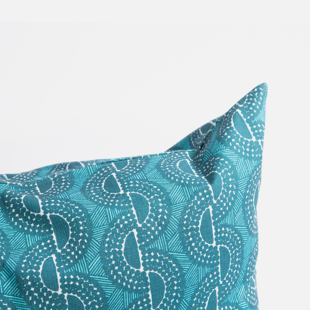 Scatter Cushion - Peppercorn Spinach