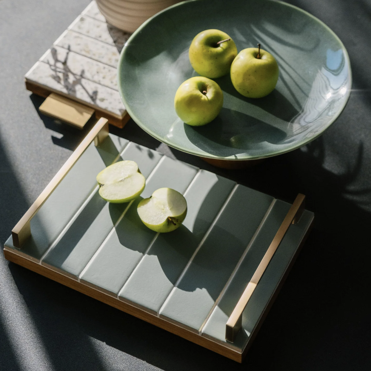 The Ocean Turquoise Serving Tray