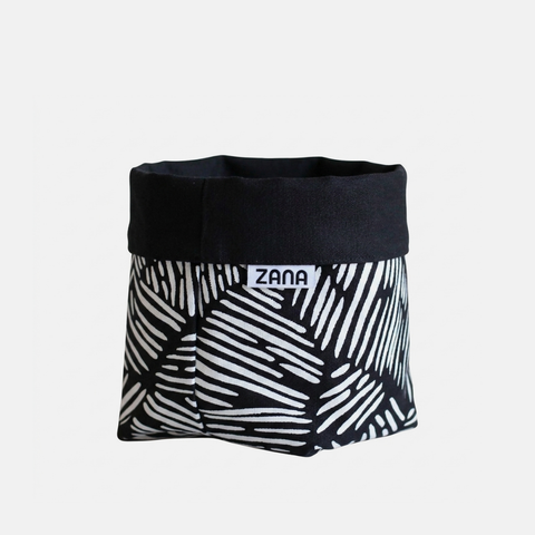 Small Soft Pot - Lines Black