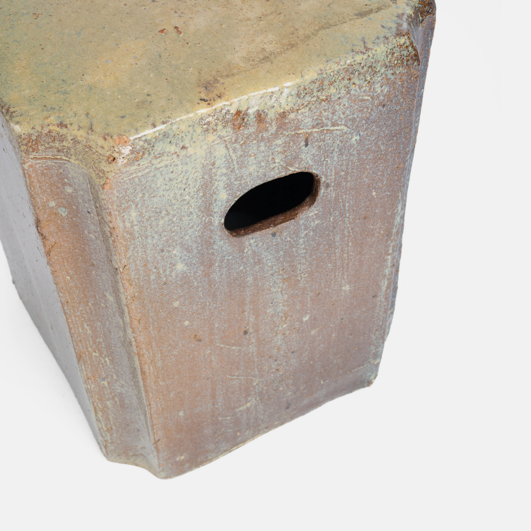Square Stool - Spilt Milk