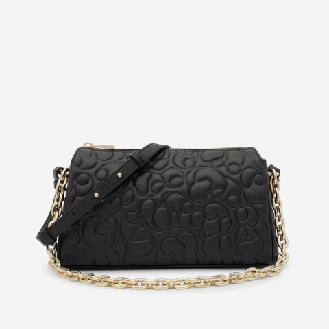 Tous Leather Greta Crossbody Bag - Black